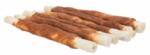 TRIXIE Denta Fun Rabbit Chicken Rolls - jutaomfalat (nyúl) kutyák részére (12cm/70g)