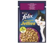 Mars-Nestlé Felix Sensations Jellies - alutasakos (kacsa, spenót - aszpikban) macskák részére (85g)