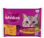 Mars-Nestlé Whiskas Poultry feasts 1+ - Nedves eledel (csirke-, pulyka-, aszpikban ) macskák részére (4x85g)