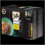 Mars-Nestlé Sheba Delicacy in Jelly Adult - Alutasakos (Baromfi válogatás, zselés) macskák részére (12x85g)