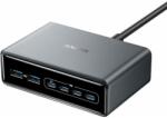 Anker Incarcator si statie incarcare Anker Prime 200W, 4x USB-C Fast Charging, 2X USB-A, GaN, USB-C Power Delivery (Negru)
