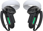 KIWI design Kontroller markolat és akkumulátor fedél Kiwi Design Q1 PRO-2.2 Meta Quest 2-höz fekete