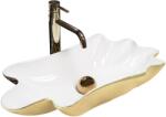 Rea Infinity 62x33 cm white/gold (REA-U3400)