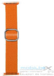  Phoner Hook Apple Watch csatos fonott szövet szíj, 38/40/41mm, narancssárga - mobil-box