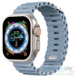  Phoner River Apple Watch 41/40/38 mm szilikon szíj, palakék - mobil-box