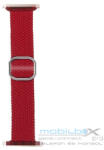  Phoner Hook Apple Watch csatos fonott szövet szíj, 49/45/44/42mm, piros - mobil-box
