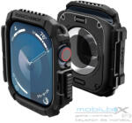 Spigen Rugged Armor Apple Watch 10 (46mm) tok, Matte Black, fekete