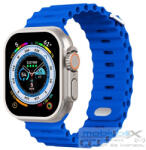  Phoner River Apple Watch 41/40/38 mm szilikon szíj, királykék - mobil-box
