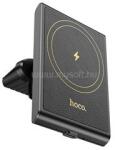 hoco. HW19 Precious Autós MagSafe vezeték nélküli töltő 15W szellőzőrácsra (fekete) (HC618564) (HC618564)