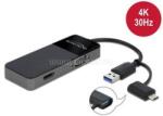 Delock Adapter USB 3.0 a 4K HDMI + VGA (DL64085) (DL64085)