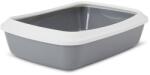 SAVIC Litiera Pentru Pisici SAVIC Iriz Descoperita Cu Margine 42cm Gri (5411388026318)