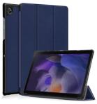 Gigapack tabletvédő álló, bőr hatású, flip, oldalra nyíló, trifold, asztali tartó, sötétkék, kompatibilis: Samsung Galaxy Tab A8 10.5 LTE, 2021, SM-X205 / Galaxy Tab A8 10.5 WIFI, 2021, SM-X200 (GIT-5996591263