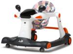 Juju Premergator 2 in 1 Juju Happy Wheels, reglabil, pliabil, de la 6-18 luni, greutate max 12 kg, functie de antemergator, panou interactiv cu jucarie muzicala si lumini, roti ajustabile (JU12112-HW)