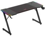 Huzaro Birou gaming Huzaro Hero 3.3 RGB, 140 cm x 60 cm, Mouse Pad XXL inclus (Negru) (HZ-Hero 3.3 RGB)