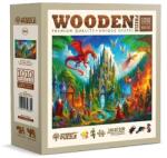 Wooden City 1010 db-os fa puzzle - Fantázia kastély (NB0811-XL) (NB0811-XL)