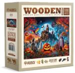 Wooden City 1010 db-os fa puzzle - Halloween-i kastély (NB0814-XL) (NB0814-XL)
