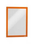 Durable Duraframe A4 infokeret öntapadó háttal narancssárga 2db (487209) (487209)