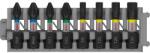 Bosch PRO Impact csavarbitkészlet, PH1 PH2 PZ1 PZ2 T15 T20 T25 T30, 25 mm, 8 részes (2608521U61)