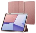 Spigen ACS07673 Tablet Tok - Apple iPad Air 13, Asztali tartós, Oldalra Nyíló, Textil, Rozéarany (ACS07673)