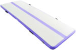 AGA Felfújaható tornaszőnyeg AirTrack elektomos pumpával 400 x 100 x 20 cm AGA MR5021-Purple - lila (K14980)