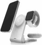 STM ChargeTree MAG - 3 az 1-ben mobil vezeték nélküli töltő MagSafe-el fehér (STM-931-398Z-01) (162034)