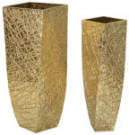  Vázatartó squer készlet 2 db 34x34x90-25x25x78cm (0421130000)