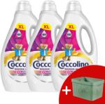 Coccolino Color folyékony Mosógél 3x2, 72L - 204 mosás + Ajándék Curver Infinity Mosószertartó Kosár 17L