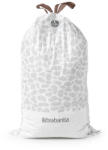 Brabantia Saci de gunoi Brabantia PerfectFit FlatBack+/Touch 1005574, Dimensiune L, 40-45 L, 20 buc, Alb (1005574) Cos de gunoi