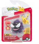 Wicked Cool Pokémon: 3 Db-os Figura Csomag - Magby, Pikachu, Gastly