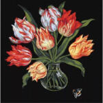 Ideyka Ideyka: Festés Számok Szerint, Kecses Tulipánok - 40 x 40 Cm