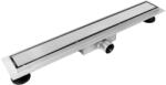 BALNEO Duplex NEXT Inox kétoldalas lineáris lefolyó 70 cm csempézhető, króm Duplex70N (Duplex70N)