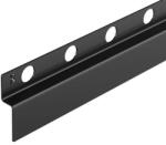 Balneo vágható lejtést beállító fali szegélyléc 170 cm jobbos/matt fekete D0101020101-2 (D0101020101-2)