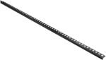 Balneo vágható inox lejtést beállító léc 120 cm, jobbos/matt fekete D0101020110-1 (D0101020110-1)