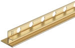 Balneo vágható lejtést beállító léc üveghez 120 cm, jobbos/arany D0101030102-1 (D0101030102-1)