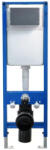 BALNEO Fix-Frame Narrow falba építhető keskeny keret 35, 2×106, 3 cm öblítőtartállyal fali WC-hez F0101010108-1 (F0101010108-1)