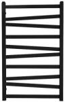 Radeco River 4 fürdőszobai radiátor 1395X530 cm 536W, RAL 9005 fekete RIV139053905GD0000000 (RIV139053905GD0000000)