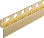 Balneo vágható lejtést beállító fali szegélyléc 120 cm jobbos, arany D0101030101-1 (D0101030101-1)