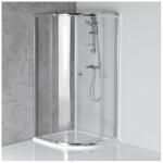 SAPHO AQUALINE ARLETA íves zuhanykabin, 800x800mm, transzparent 4mm üveg (HLS800Y) (HLS800Y)