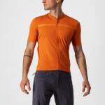 Castelli - tricou pentru ciclism cu maneca scurta Unlimited AllRoad - portocaliu (ECL-3571)