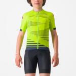 Castelli Tricou cu maneca scurta Castelli Aero Kid pentru copii Galben Fluo/Bleumarin 12A (EC-CAS-4524083-383-12A)