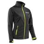 CEP - Jacheta termica vreme rece sau vant pentru femei Brand Softshell - negru verde lime (ECL-3366)