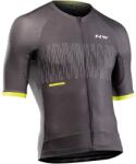 Northwave - tricou pentru ciclism cu maneca scurta Storm Air Jersey - gri antracit galben (ECL-2719)