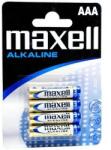 Maxell Alkáli AAA ceruza elem (4db / csomag) (LR03) (LR03)