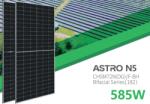 Chint Panou Fotovoltaic Bifacial Astroenergy N5 585W TOPCon, Garantie 30 Ani (CHSM72N(DG)/F-BH 585W)