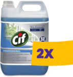 Cif Pro Formula Glass & Multi Surface Ablak- és felülettisztítószer 5L (Karton - 2 db)