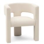  Fotoliu design bej deschis ALPAH LOOP