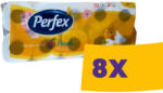 Perfex barack illatú WC papír hófehér - 3 rétegű 10 tekercses (Karton - 8 csg)
