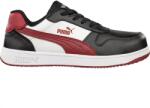PUMA Frontcourt Blk/Wht/Red Low S3l Esd Fo Hro Sr Munkavédelmi Cipő (PUM-640200-39) - berb