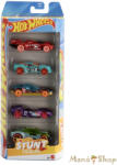 Mattel - Stunt Tracks - 5 db-os kisautó készlet (JBJ81)