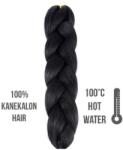 Hair Power Afro szintetikus 100% kanekalon haj, 60 cm, 85 g, 1